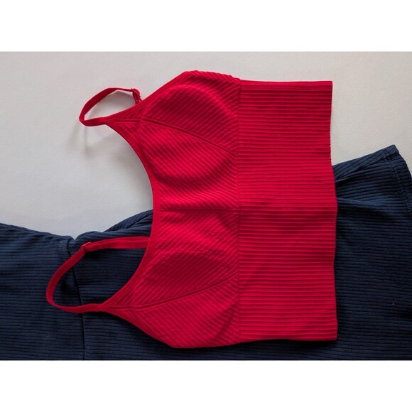 Victorias Secret Mixed Lot Of 4 Sz Small XS Pink Active Sports Bra Dress Ribbed - Picture 16 of 16